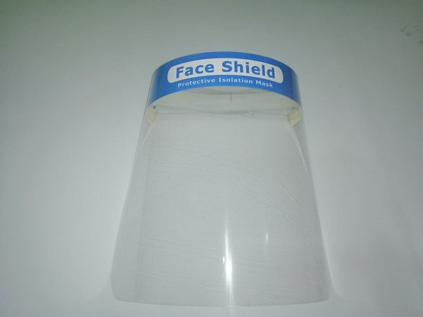 قناع وجه بلاستيك شفاف للحماية من الرذاذ المتطاير P_1592hh4da4