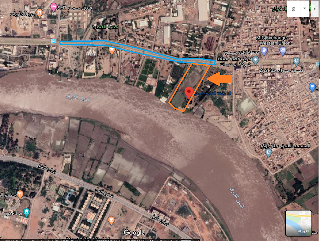 اراضي على النيل للبيع في الخرطوم - السودان P_1612clly64