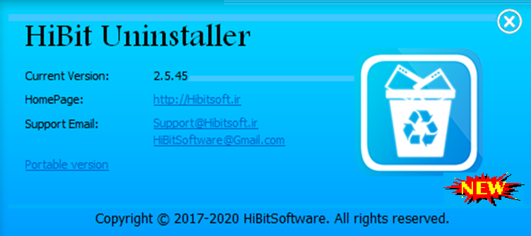 اليكم برنامج مسح التطبيقات من جذورها HiBit Uninstaller v.2.5.60 final بتاريخ اليوم 09/11/2020 P_1775pgb582