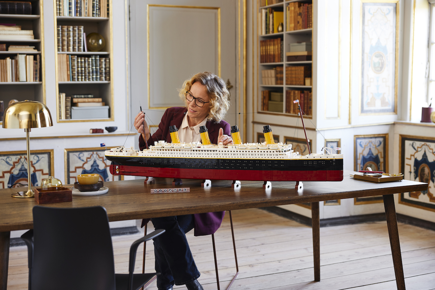 LEGO unveils the grandest ship in history - RMS Titanic