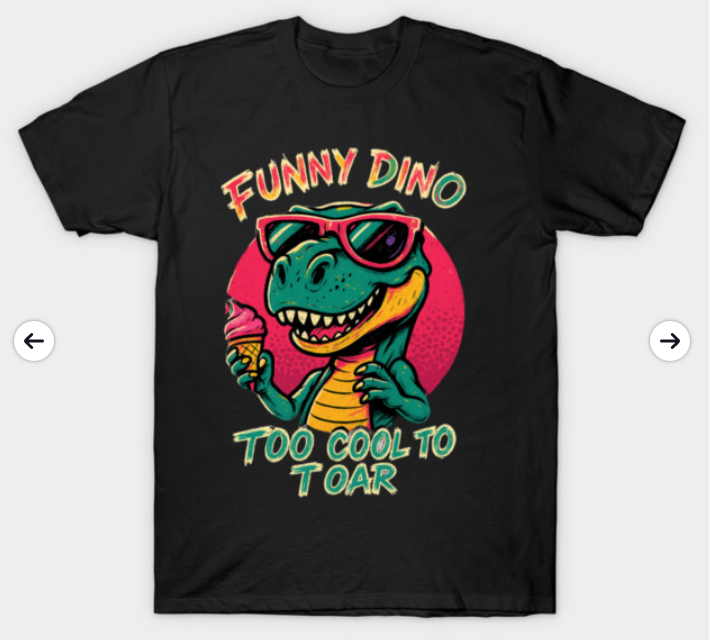 Funny Dino T-Shirt