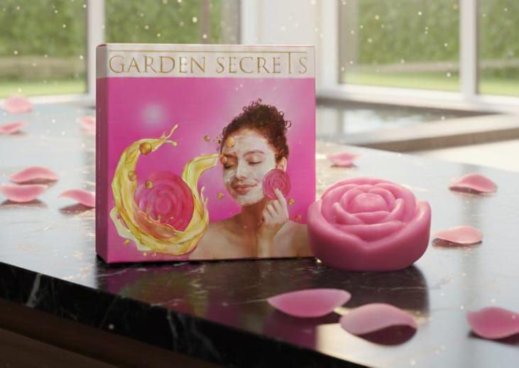 صابونة المسك الذهبي – Golden Musk Soap - Image 2